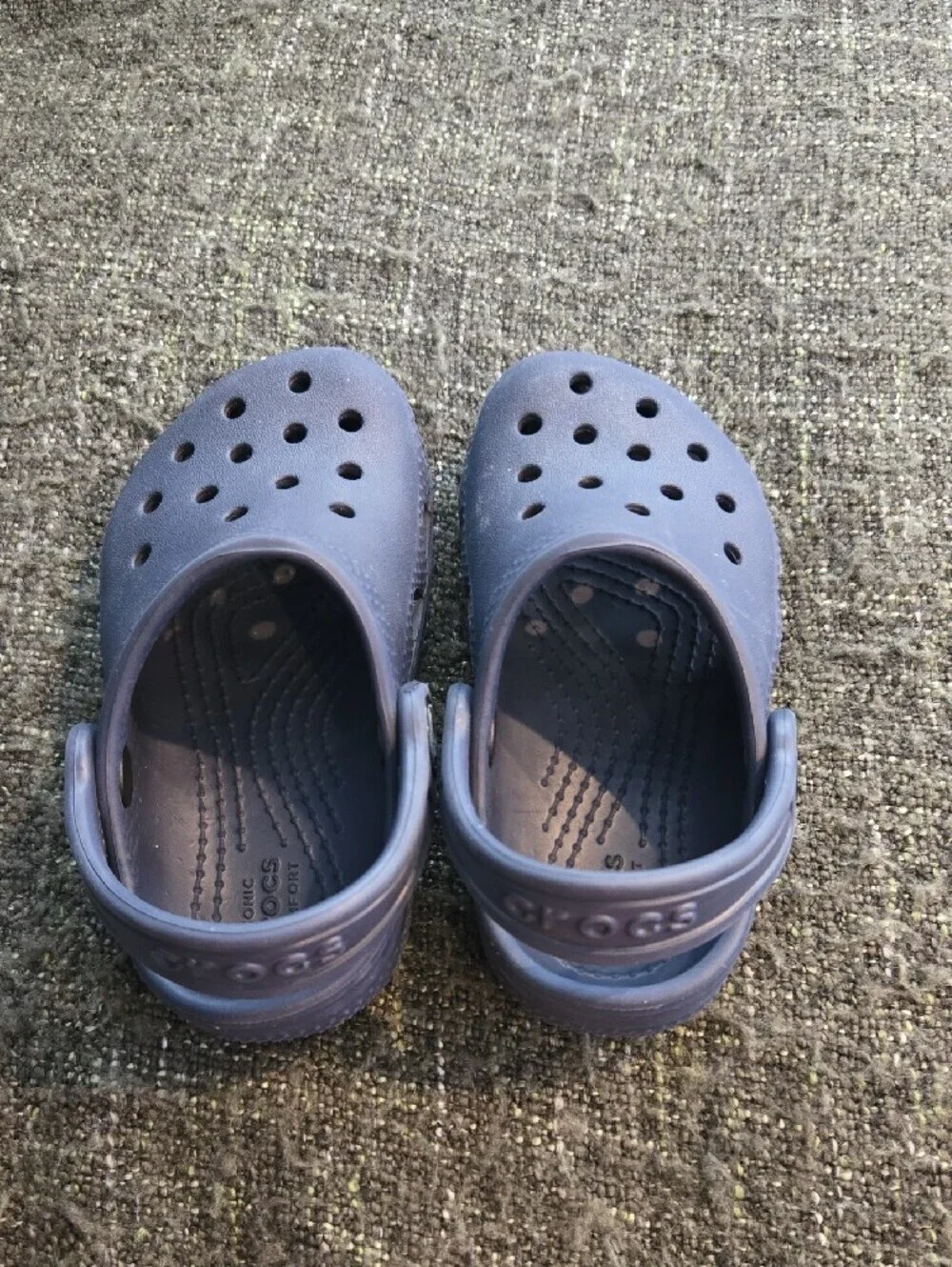 CROCS Kids Navy Clog Sandals